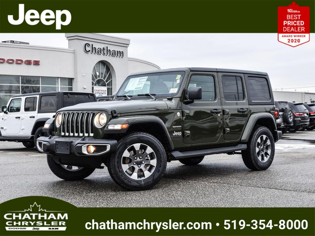 New 2023 Jeep Wrangler Sahara for sale in Chatham, ON