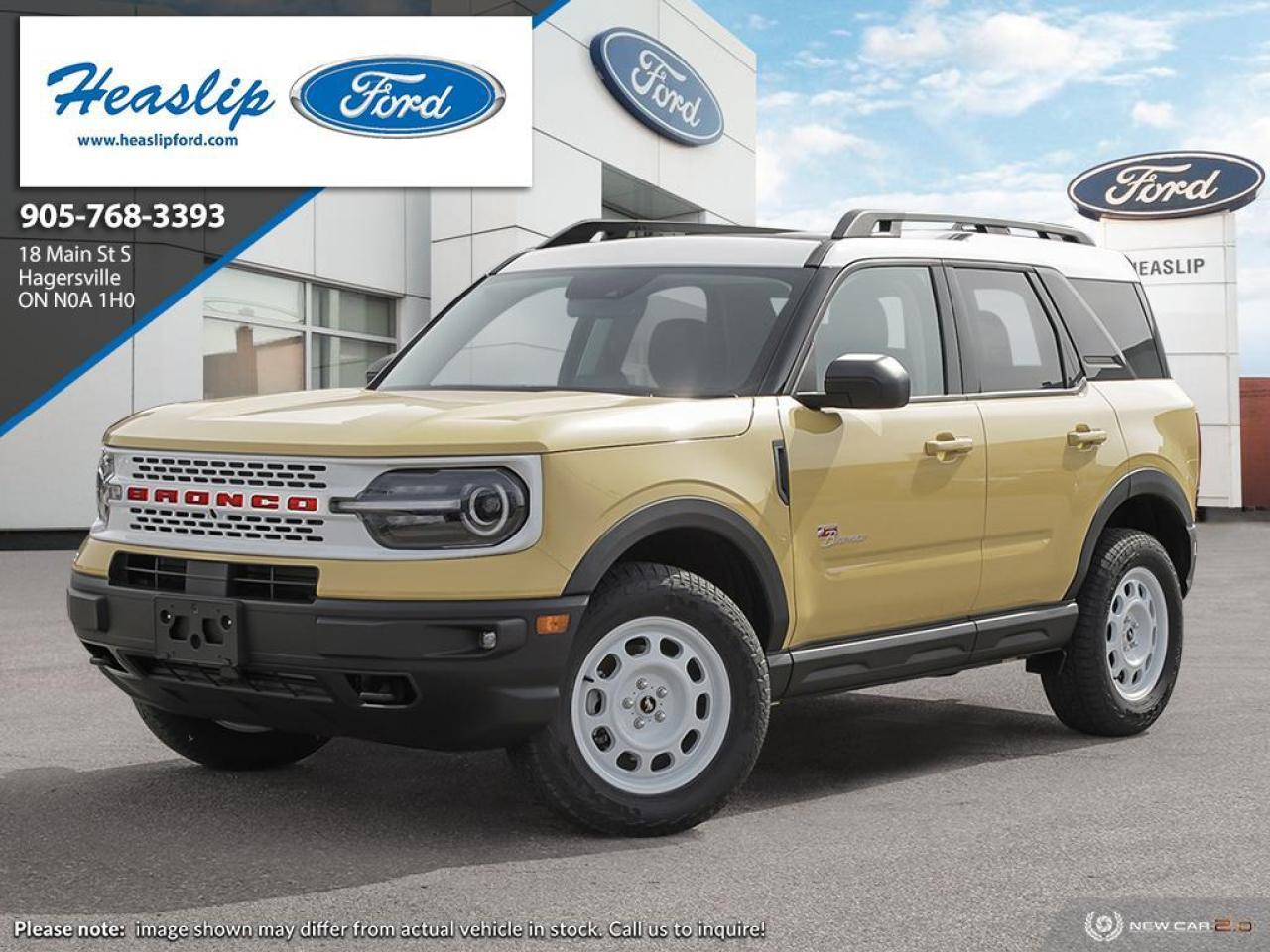 New 2023 Ford Bronco Sport Heritage Limited for sale in Hagersville, ON