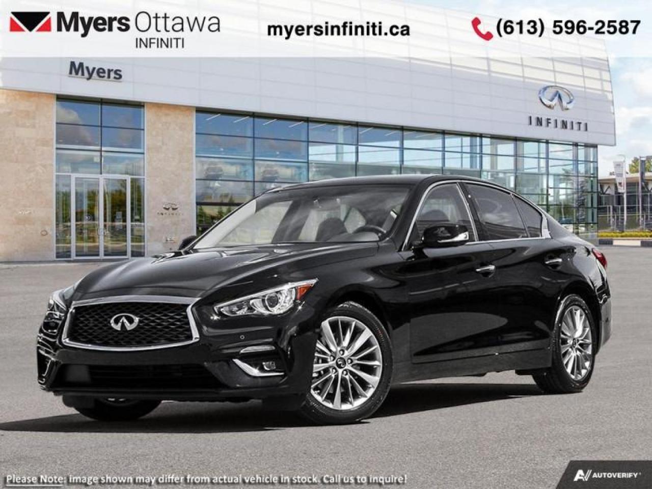 New 2023 Infiniti Q50 LUXE  - Sunroof -  Remote Start for sale in Ottawa, ON
