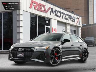 Used 2023 Audi RS 6 Avant | Black Optics | Dynamic Package | Leather P for sale in Ottawa, ON
