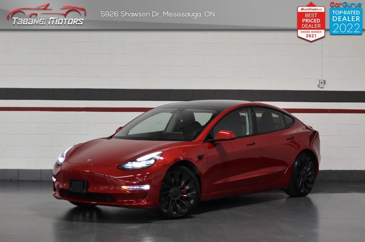 Used 2022 Tesla Model 3 Performance  No Accident Dual Motor Autopilot Navigation Leather for sale in Mississauga, ON