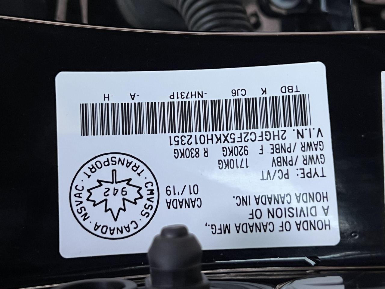 2019 Honda Civic LX+LaneKeep+Adaptive Cruise+ApplePlay+CLEAN CARFAX Photo111