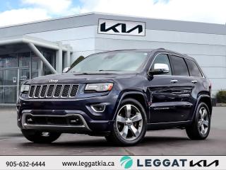 Used 2014 Jeep Grand Cherokee Overland OVERLAND AWD | NO ACCIDENT | SUNROOF | LEATHER | HTD SEATS | NAV | REAR VIEW CAMERA | MUCH MORE! for sale in Burlington, ON