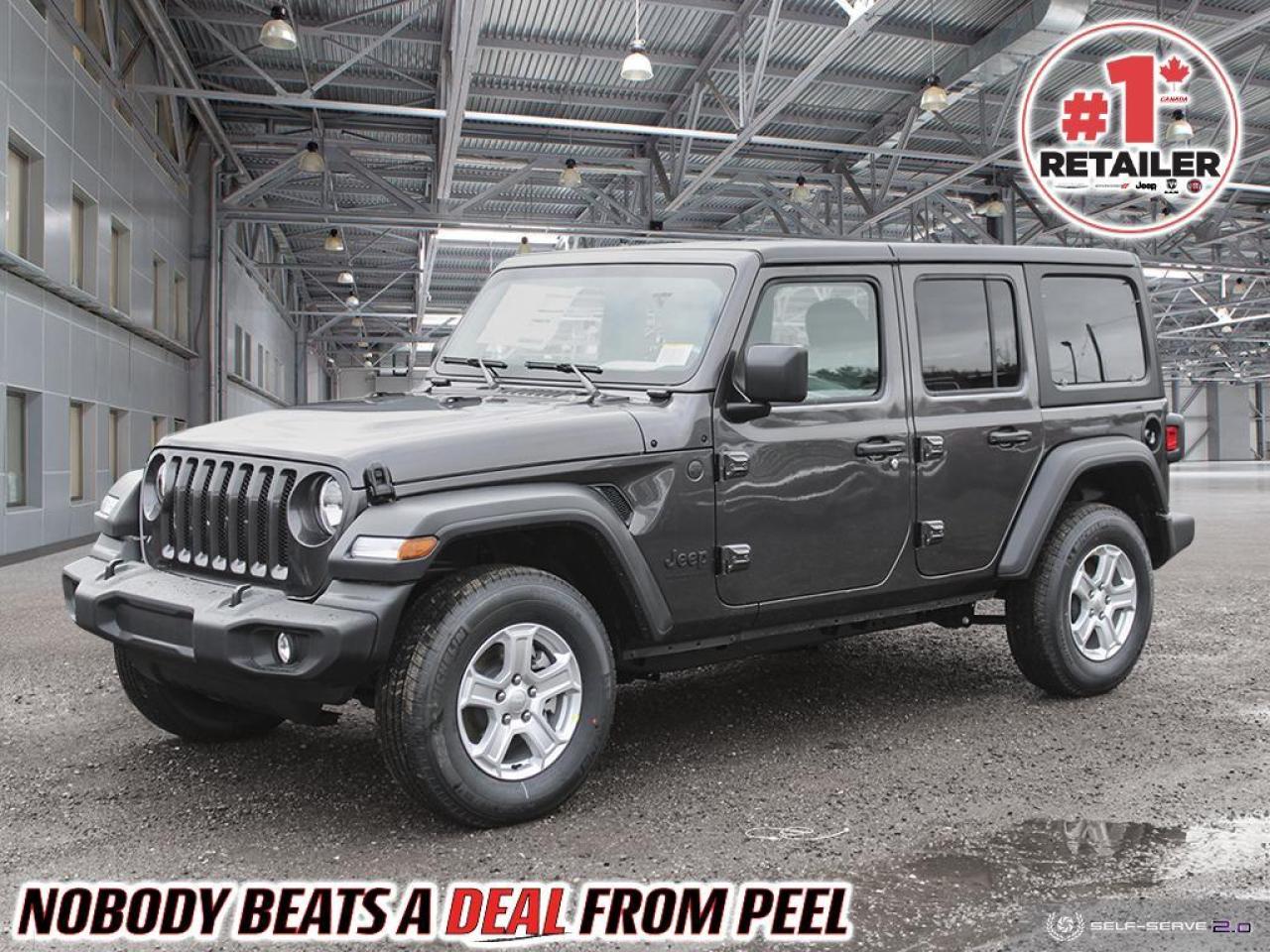 New 2023 Jeep Wrangler 4-Door Sport S for sale in Mississauga, ON