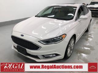 Used 2018 Ford Fusion PLATINUM for sale in Calgary, AB