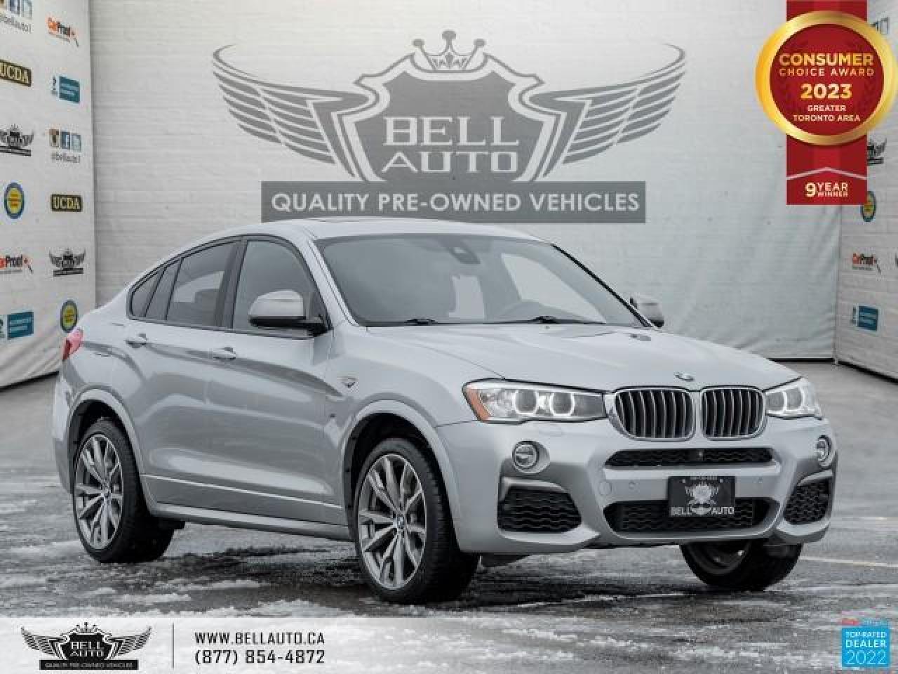 Used 2017 BMW X4 M40i, HeadUpDisply, Navi, Sunroof, BackUpCam, ParkingSensors, OnStar for sale in Toronto, ON
