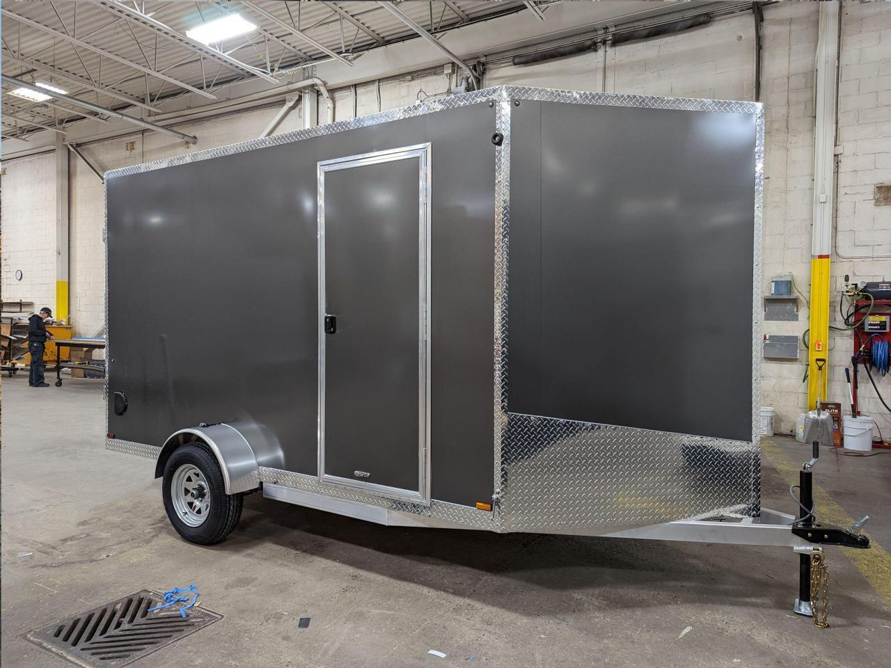 2023 Canadian Trailer Company 7x12 V-Nose Cargo Trailer Aluminum