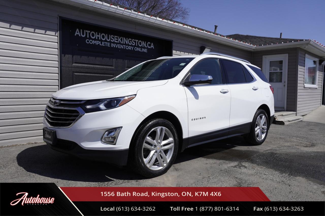 Used 2019 Chevrolet Equinox Premier REMOTE START - LEATHER - NAVIGATION for sale in Kingston, ON
