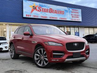 Used 2017 Jaguar F-PACE AWD 35t R-Sport NAV LEATHER PANO ROOF WE FINANCE for sale in London, ON