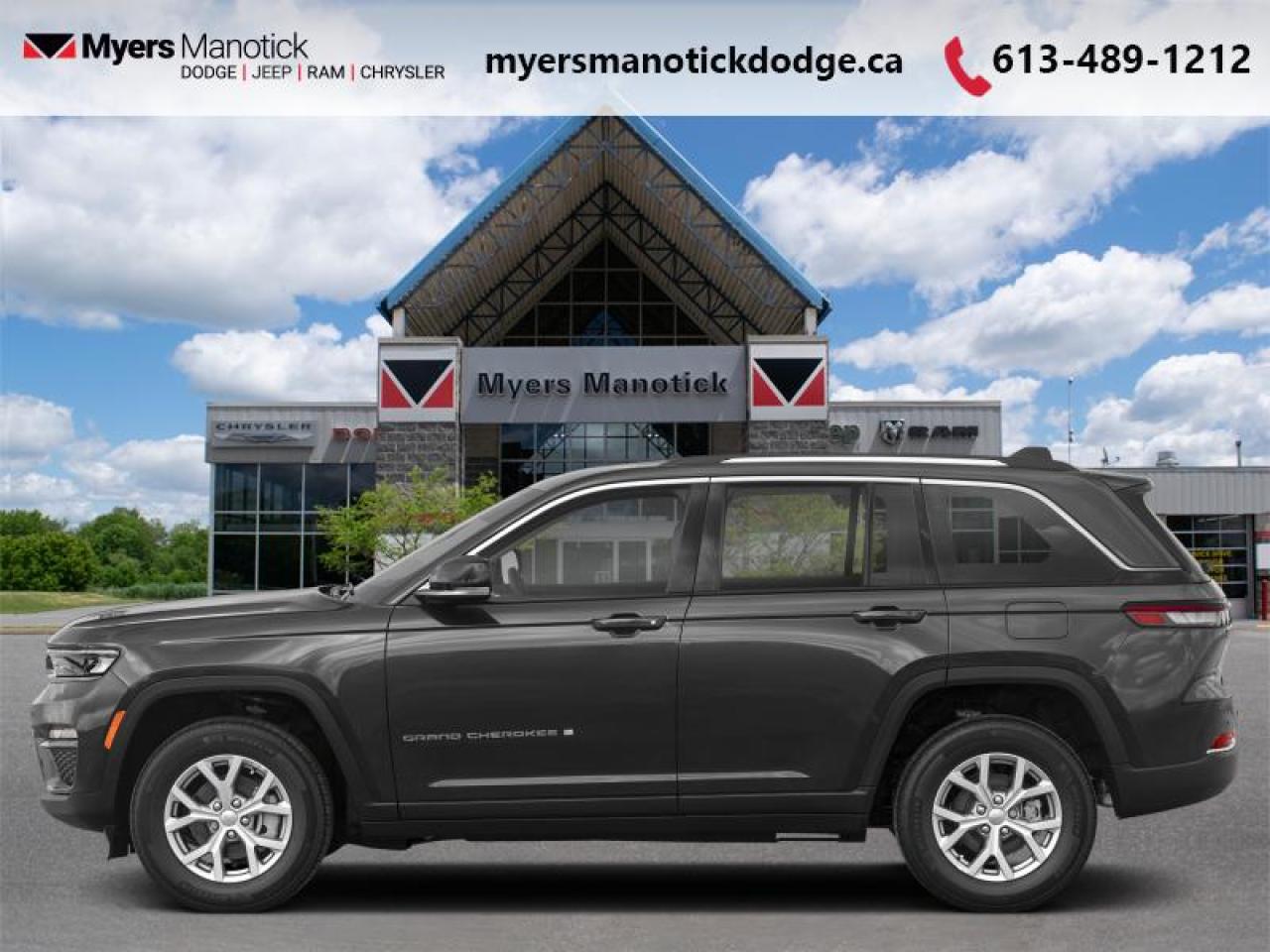 New 2023 Jeep Grand Cherokee Limited  - Leather Seats - $218.90 /Wk for sale in Ottawa, ON