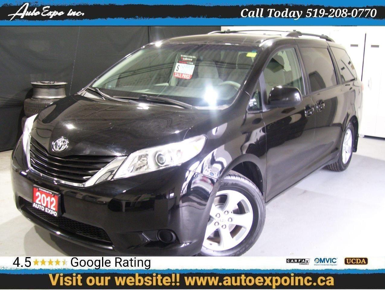 2012 Toyota Sienna LE,8 Passengers,Backup Camera,Bluetooth,Certified - Photo #1