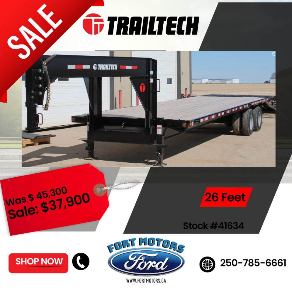 New 2022 TRAILTECH TD215-26  for sale in Fort St John, BC
