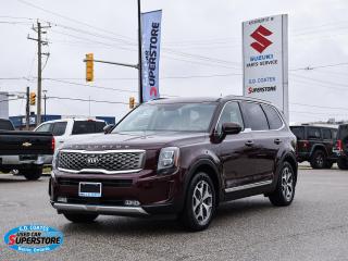 Used 2020 Kia Telluride EX AWD ~8-Passenger ~Nav ~Cam ~Leather ~Moonroof for sale in Barrie, ON
