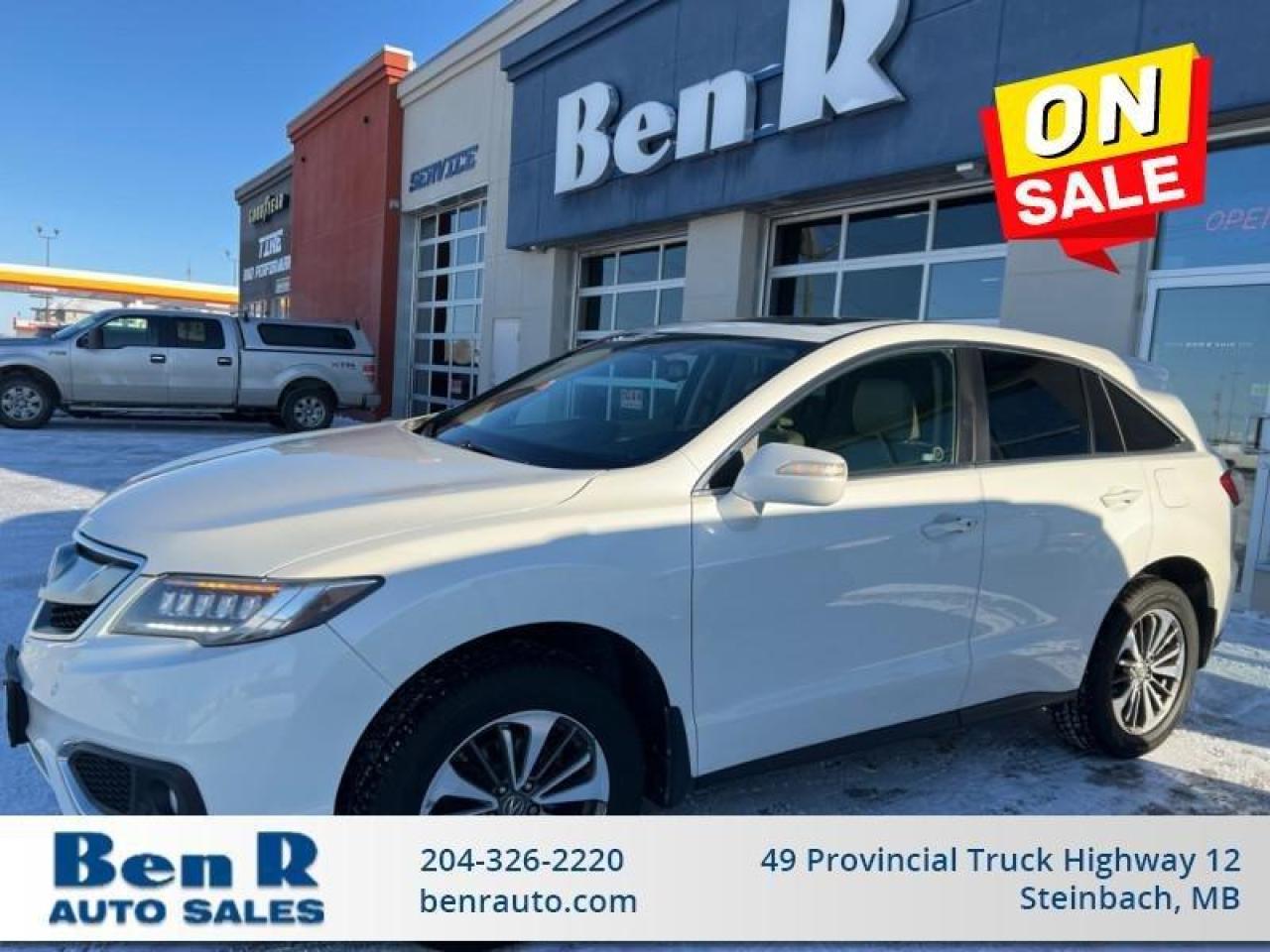 Used 2017 Acura RDX ELITE for sale in Steinbach, MB