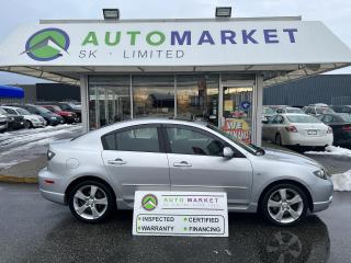 Used 2006 Mazda MAZDA3 BEAUTIFUL! LOW KM'S! ONLY 123KM! INSPECTED! FREE BCAA & WRNTY! for sale in Langley, BC