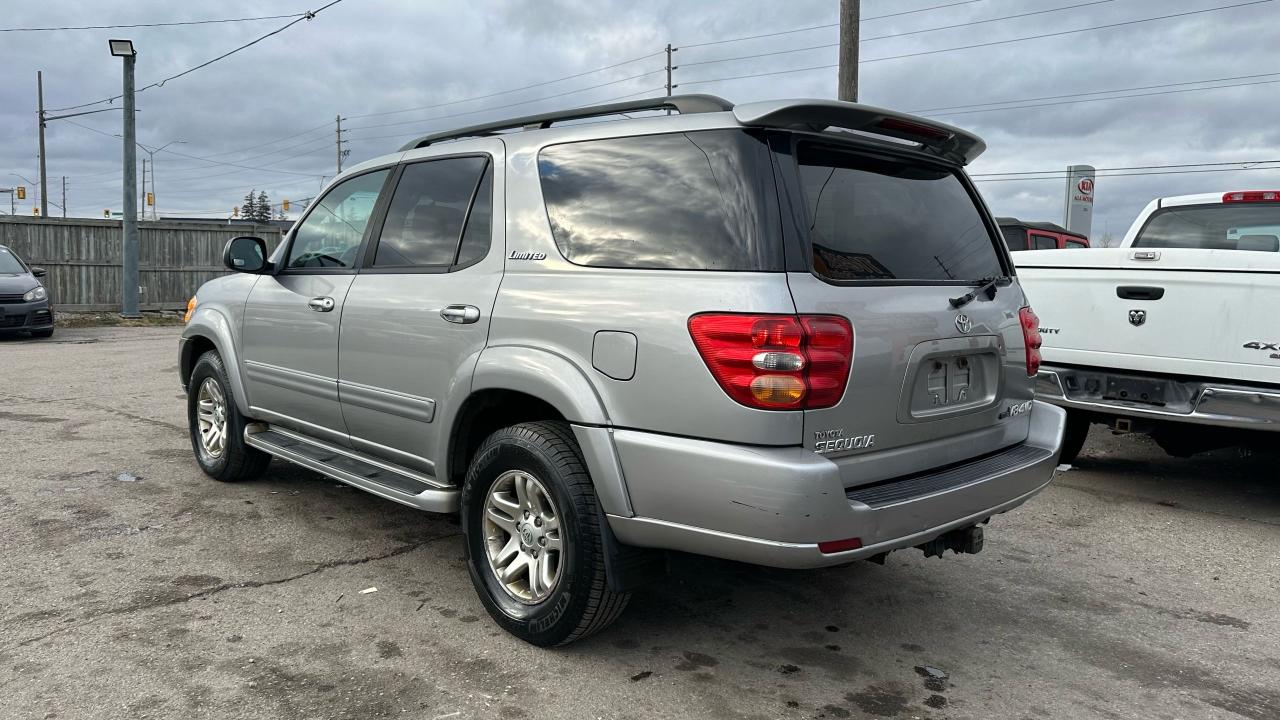 2004 Toyota Sequoia Limited*4X4*LEATHER*GREAT SHAPE*RELIABLE*AS IS - Photo #3