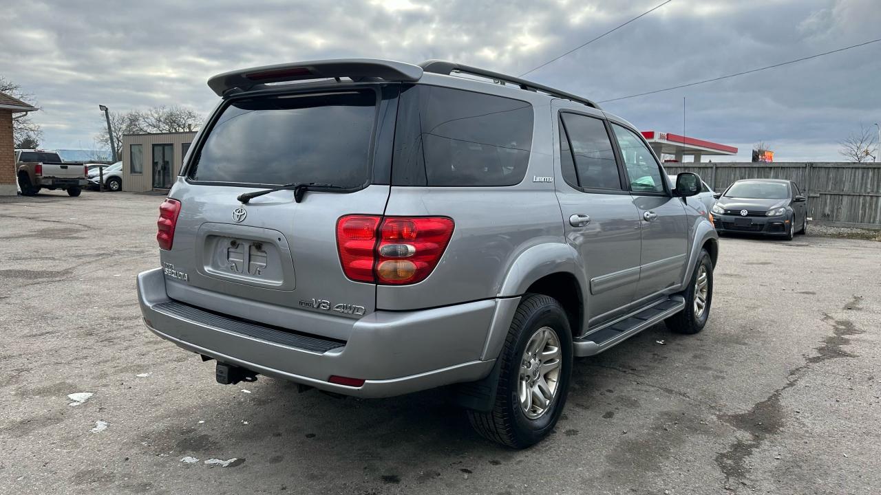 2004 Toyota Sequoia Limited*4X4*LEATHER*GREAT SHAPE*RELIABLE*AS IS - Photo #5