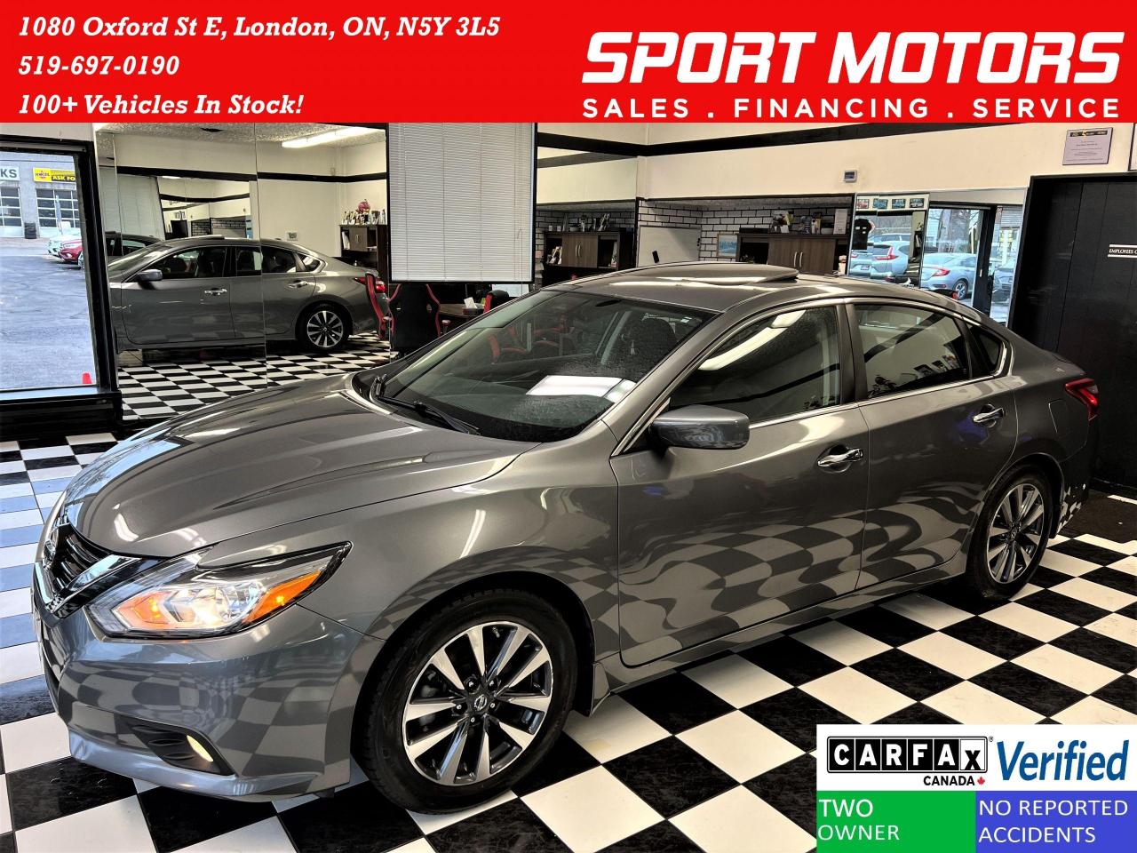 2017 Nissan Altima SV+Camera+Roof+Blind Spot+HeatedSeats+CLEAN CARFAX