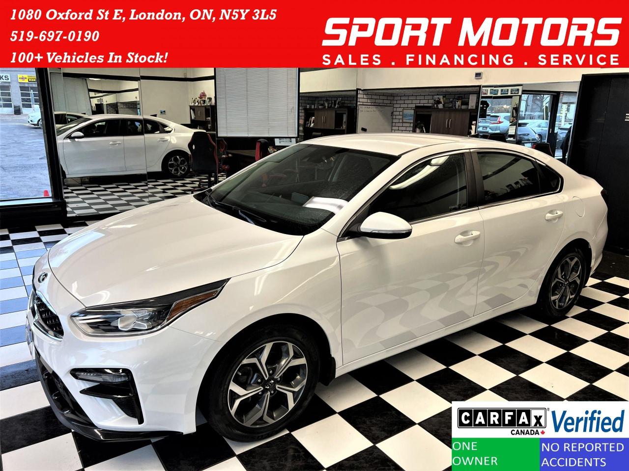 Used 2019 Kia Forte EX+Alloys+LaneKeep+BlindSpot+ApplePlay+CleanCarfax for sale in London, ON