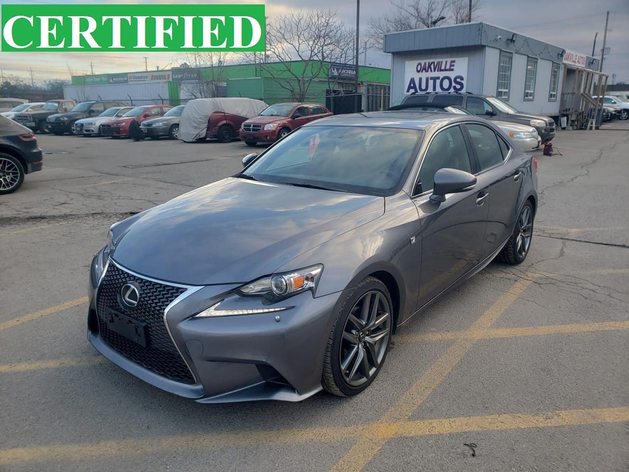 2015 Lexus IS 250 F Sport, AWD, Navigation, Certified with Warranty