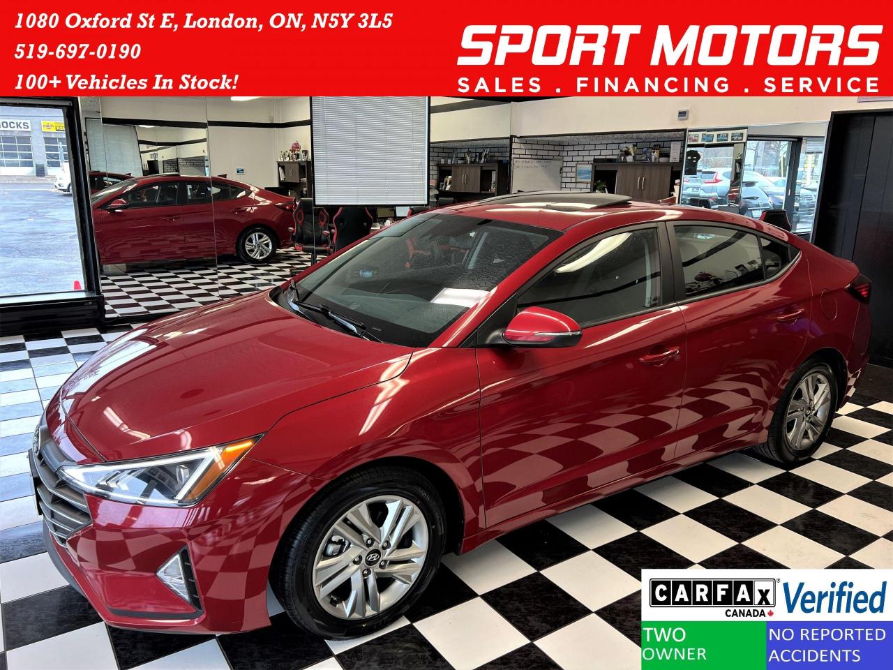 Used 2020 Hyundai Elantra PREFERRED W/SUN & SAFETY+HEATED SEATS+CLEAN CARFAX for sale in London, ON