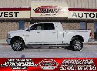 Used 2017 RAM 2500 LIMITED EDITION MEGA CAB RAM BOX 6.7L 4X4 FLAWLESS for sale in Headingley, MB