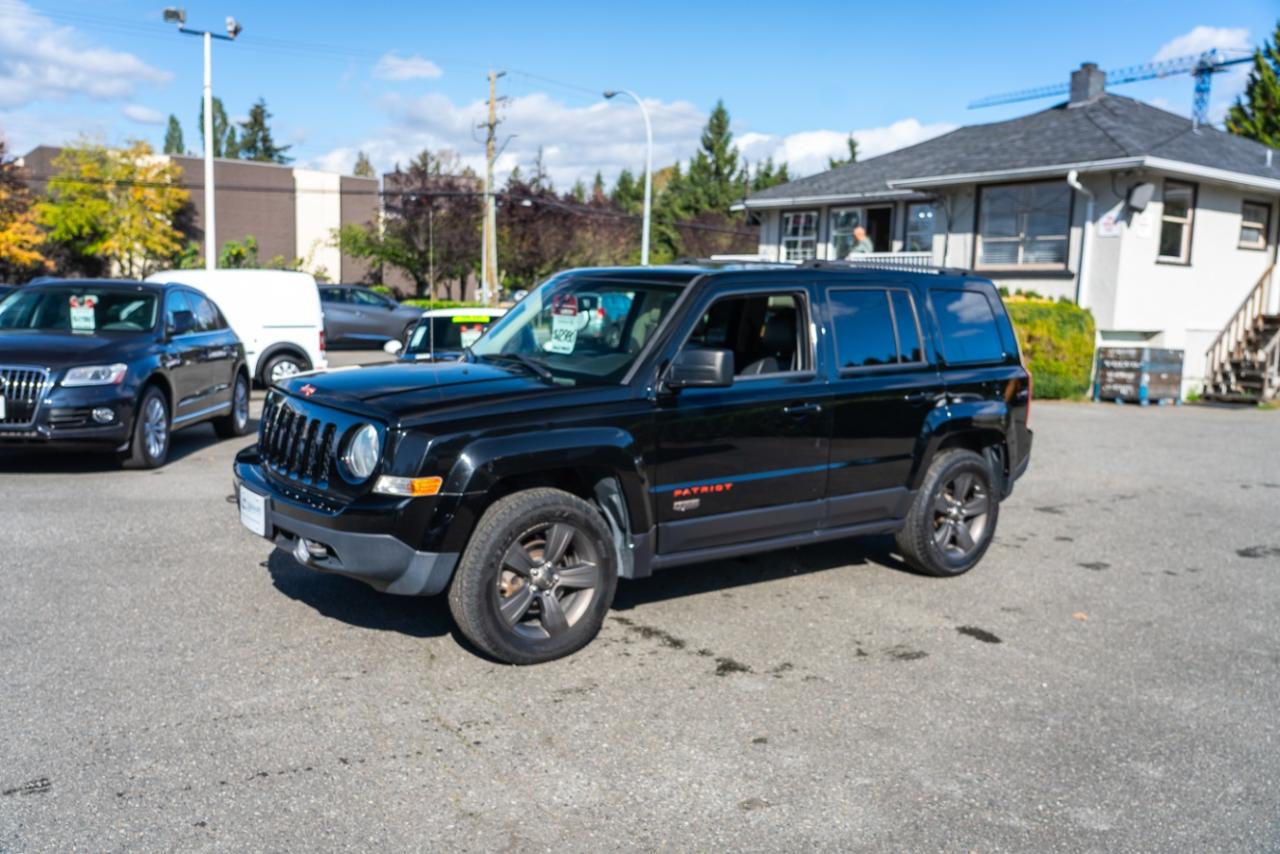 <div class=form-group>                                            <p>Local BC Jeep Patriot 1941 Edition (75th Anniversary) with only 149,500 kms. The 1941 is 4WD and loaded with options including leather heated seats, power sunroof, keyless-entry, air conditioning, special 1941 badging with unique bronze alloy wheels and colour keyed trim, Bluetooth U-Connect and more.</p>                                        </div>                                        <br>                                        <div class=form-group>                                            <p>                                                </p><p>Excellent, Affordable Lubrico Warranty Options Available on ALL Vehicles!</p><p>604-585-1831</p><p>All Vehicles are Safety Inspected by a 3rd Party Inspection Service. <br> <br>We speak English, French, German, Punjabi, Hindi and Urdu Language! </p><p><br>We are proud to have sold over 14,500 vehicles to our customers throughout B.C.<br> <br>What Makes Us Different? <br>All of our vehicles have been sent to us from new car dealerships. They are all trade-ins and we are a large remarketing centre for the lower mainland new car dealerships. We do not purchase vehicles at auctions or from private sales. <br> <br>Administration Fee of $375<br> <br>Disclaimer: <br>Vehicle options are inputted from a VIN decoder. As we make our best effort to ensure all details are accurate we can not guarantee the information that is decoded from the VIN. Please verify any options before purchasing the vehicle. <br> <br>B.C. Dealers Trade-In Centre <br>14458 104th Ave. <br>Surrey, BC <br>V3R1L9 <br>DL# 26220 <br> <br>(604) 585-1831</p>                                            <p></p>                                        </div>                                     <p><br></p><p>Excellent, Affordable Lubrico Warranty Options Available on ALL Vehicles!</p><p><span style=background-color: rgba(var(--bs-white-rgb),var(--bs-bg-opacity)); color: var(--bs-body-color); font-family: open-sans, -apple-system, BlinkMacSystemFont, "Segoe UI", Roboto, Oxygen, Ubuntu, Cantarell, "Fira Sans", "Droid Sans", "Helvetica Neue", sans-serif; font-size: var(--bs-body-font-size); font-weight: var(--bs-body-font-weight); text-align: var(--bs-body-text-align);>All Vehicles are Safety Inspected by a 3rd Party Inspection Service. </span><br><br>We speak English, French, German, Punjabi, Hindi and Urdu Language! </p><p><br>We are proud to have sold over 14,500 vehicles to our customers throughout B.C. </p><p><br>What Makes Us Different? <br>All of our vehicles have been sent to us from new car dealerships. They are all trade-ins and we are a large remarketing centre for the lower mainland new car dealerships. We do not purchase vehicles at auctions or from private sales. <br> <br>Administration Fee of $375<br> <br>Disclaimer: <br>Vehicle options are inputted from a VIN decoder. As we make our best effort to ensure all details are accurate we can not guarantee the information that is decoded from the VIN. Please verify any options before purchasing the vehicle. <br> <br>B.C. Dealers Trade-In Centre <br>14458 104th Ave. <br>Surrey, BC <br>V3R1L9 <br>DL# 26220</p><p> <br> </p><p>6-0-4-5-8-5-1-8-3-1<span id=jodit-selection_marker_1715031292914_8639568369688433 data-jodit-selection_marker=start style=line-height: 0; display: none;></span></p>