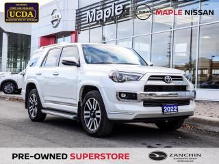 Used 2022 Toyota 4Runner 4WD Navi Blind Spot Apple Carplay 360 Camera for sale in Maple, ON
