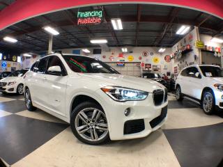 Used 2018 BMW X1 xDrive28i M-SPORT+NAVI LEATHER PANO/ROOF CAMERA for sale in North York, ON