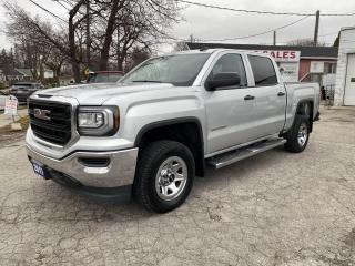 Used 2017 GMC Sierra 1500 Crew Cab/4x4/5.3L V8/Bckup Camera/BT/Certified for sale in Scarborough, ON