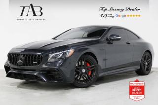 Used 2019 Mercedes-Benz S-Class S63 AMG | COUPE | DISTRONIC PLUS | 20 IN WHEELS for sale in Vaughan, ON