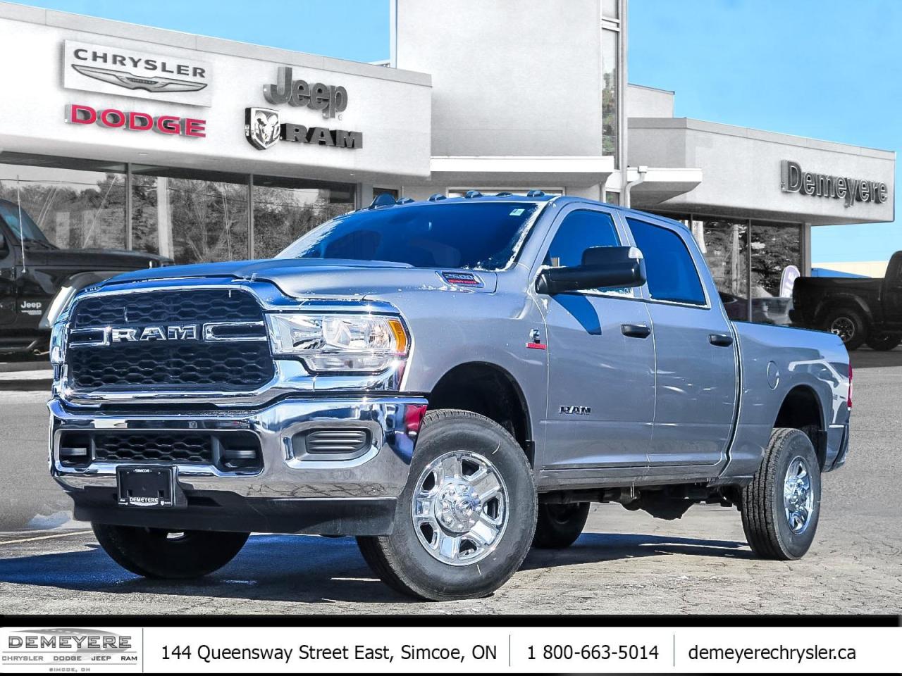 New 2022 RAM 2500 TRADESMAN | DIESEL | CHROME PKG | PLOW PREP for sale in Simcoe, ON