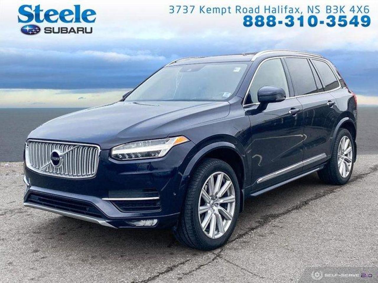 Used 2016 Volvo XC90 T6 INSCRIPTION, NAVIGATION, PANORAMIC SUNROOF, 3RD ROW CLIMATE CONTROL, HEATED STEERING WHEEL for sale in Halifax, NS