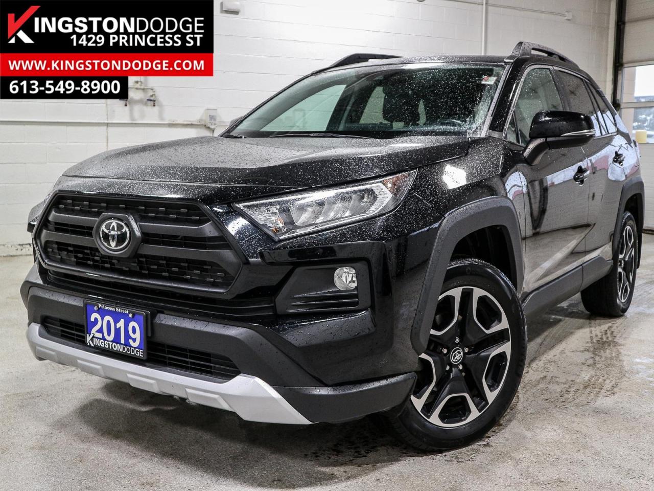 Used 2019 Toyota RAV4 Trail TRAIL AWD | LEATHER SEATING | POWER LIFTGATE | POWER SUNROOF for sale in Kingston, ON