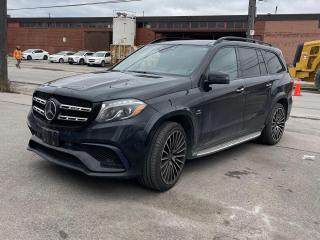 <p>2019 MERCEDES BENZ GLS 63 AMG...1 OWNER LOCAL UNIT WITH NO ACCIDENTS FULLY EQUIPPED WITH A 5.5 L V8 BI TURBO ENGINE POWER MOON ROOF 7 PASSENGER LEATHER INTERIOR WITH HEATED AND VENTILATED SEATS NAVIGATION WITH BACK UP CAMERA POWER REAR TAILGATE LANE DEPARTURE COLLISION AVOIDANCE ACTIVE PARKING ASSISTFRONT AND REAR CLIMATE CONTROL RUNNING BOARDS 22 PREMIUM AMG WHEELS AND MORE</p>