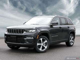 New 2023 Jeep Grand Cherokee 4xe 4XE | 4X4 | LUXURY TECH | REAR DVD | PANO | FID!!! for sale in Milton, ON