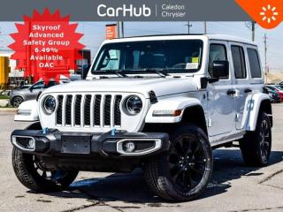 New 2023 Jeep Wrangler 4xe Sahara 4 Door Sky Roof Advanced Safety Grp Cold Weather Grp for sale in Bolton, ON