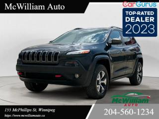 Used 2016 Jeep Cherokee | AWD | Trailhawk | Leather | Heated Seats | Sunroof | for sale in Winnipeg, MB