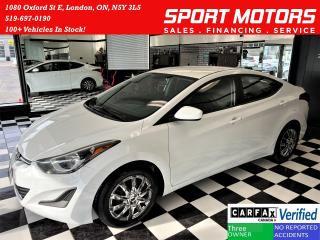 Used 2015 Hyundai Elantra GL+New Tires+Heated Seats+Bluetooth+CLEAN CARFAX for sale in London, ON