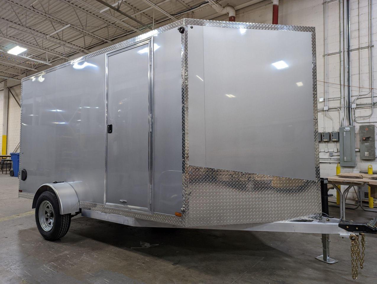 2023 Canadian Trailer Company 7x12 V-Nose Cargo Trailer Aluminum