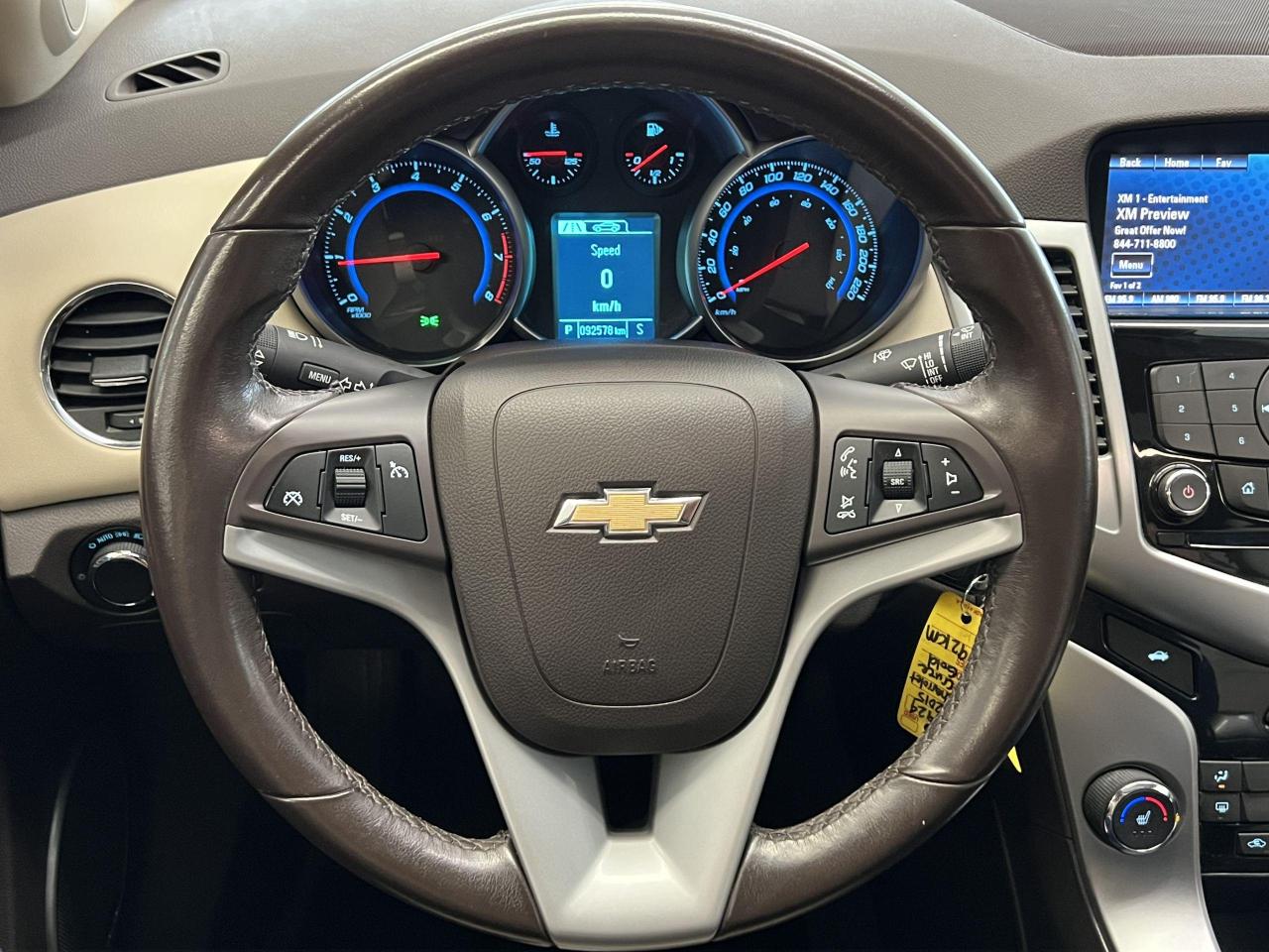 2015 Chevrolet Cruze 2LT+Leather+Roof+Remote Start+Camera+CLEAN CARFAX - Photo #9