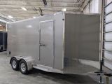 2023 Canadian Trailer Company 7x14 V Nose Cargo Trailer Aluminum Photo4