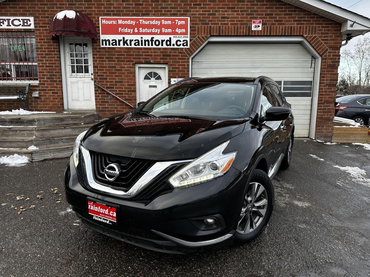 2017 Nissan Murano SV AWD HTD Cloth PanoRoof Navigation Bluetooth XM