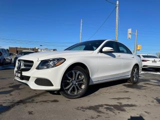 Used 2016 Mercedes-Benz C-Class 4MATIC LOW KM NO ACCIDENT NAVI BLIND SPOT BLUETOOT for sale in Oakville, ON