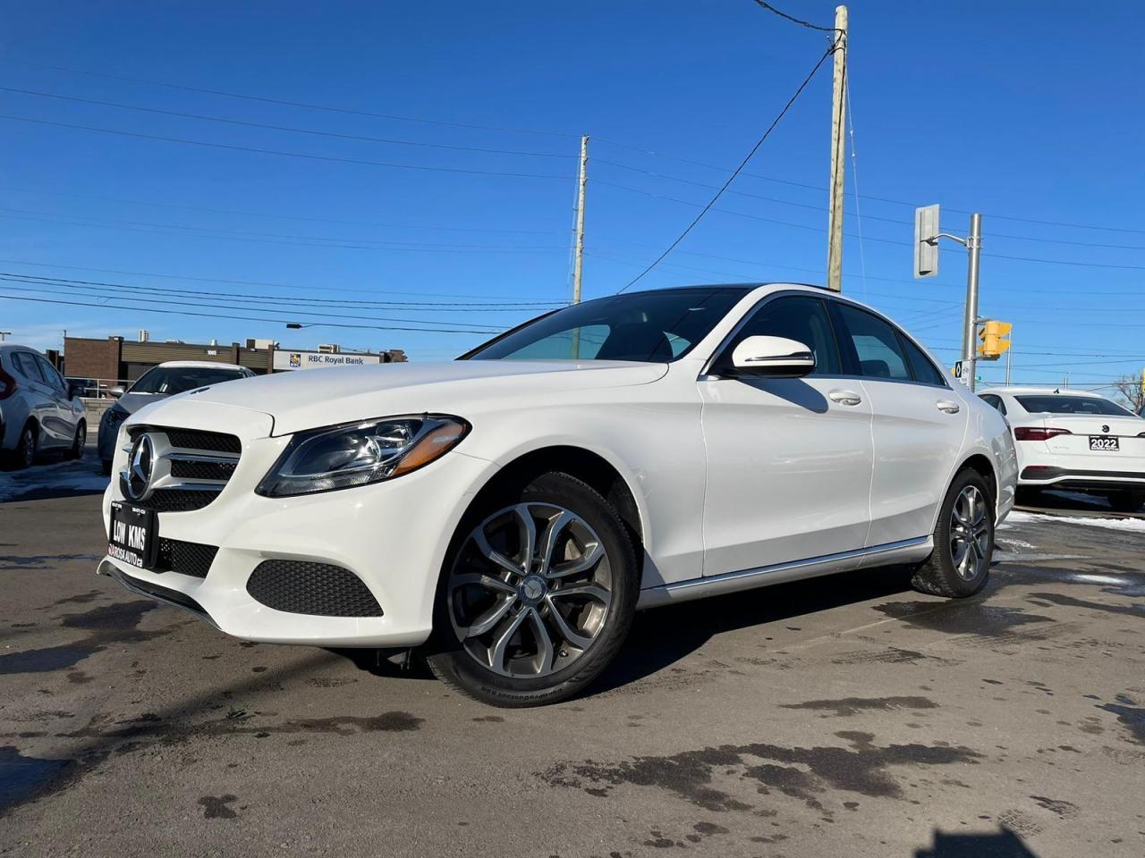 2016 Mercedes-Benz C-Class 4MATIC LOW KM NO ACCIDENT NAVI BLIND SPOT BLUETOOT - Photo #1