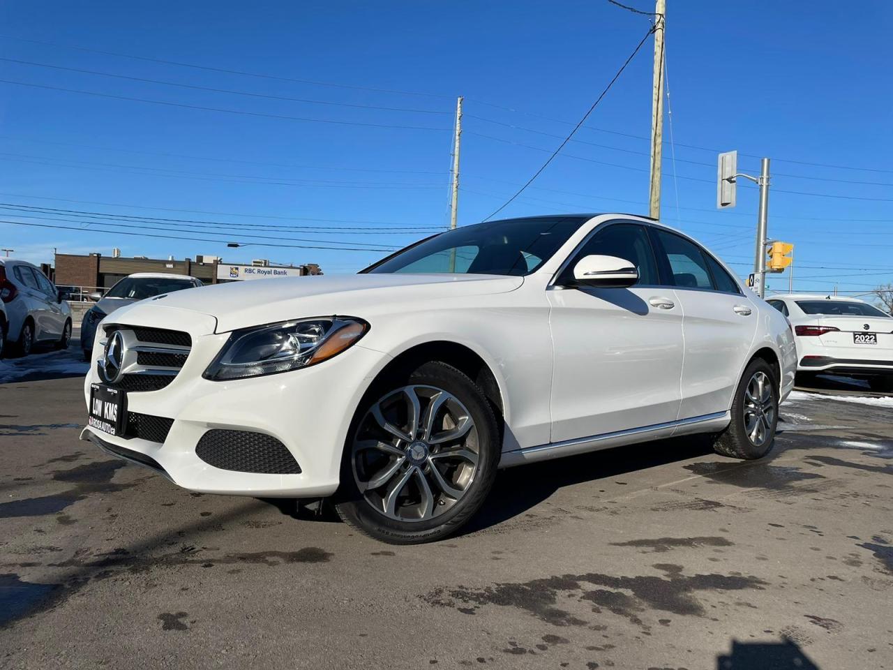 2016 Mercedes-Benz C-Class 4MATIC LOW KM NO ACCIDENT NAVI BLIND SPOT BLUETOOT - Photo #3