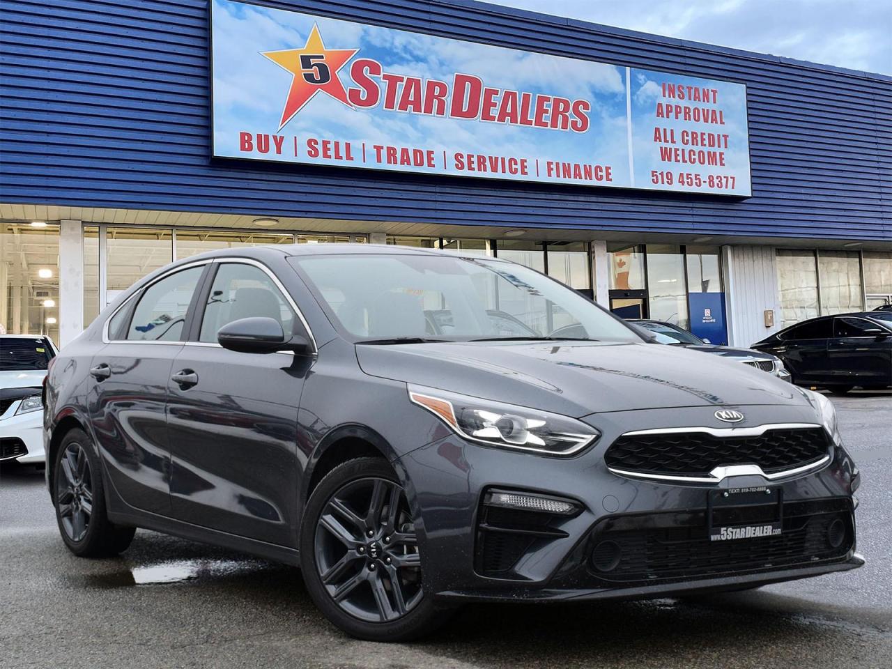 Used 2021 Kia Forte SUNROOF H-SEATS LOW KM MINT WE FINANCE ALL CREDIT! for sale in London, ON