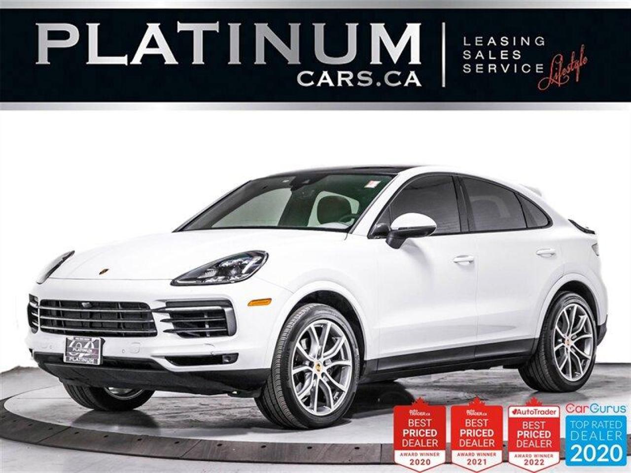 Used 2020 Porsche Cayenne Coupe, AWD, PREMIUM PLUS PKG, NAV, CAM, BOSE, LED for sale in Toronto, ON