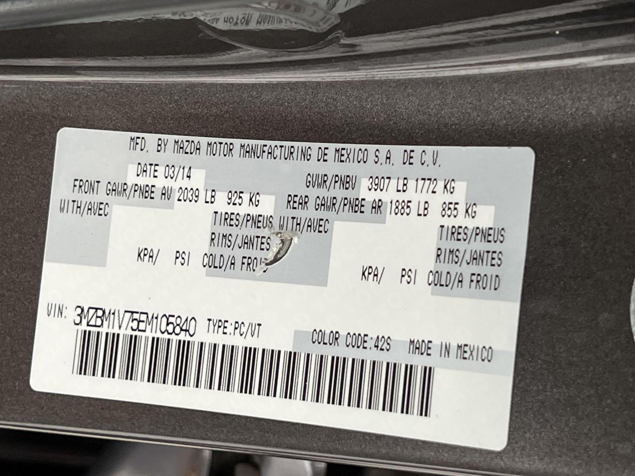 2014 Mazda MAZDA3 GS SKY+Camera+Heated Seats+New Brakes+CLEAN CARFAX - Photo #42
