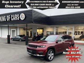 Used 2021 Jeep Grand Cherokee L Limited for sale in Langley, BC